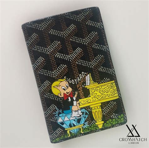 painted goyard wallet|goyard wallet women.